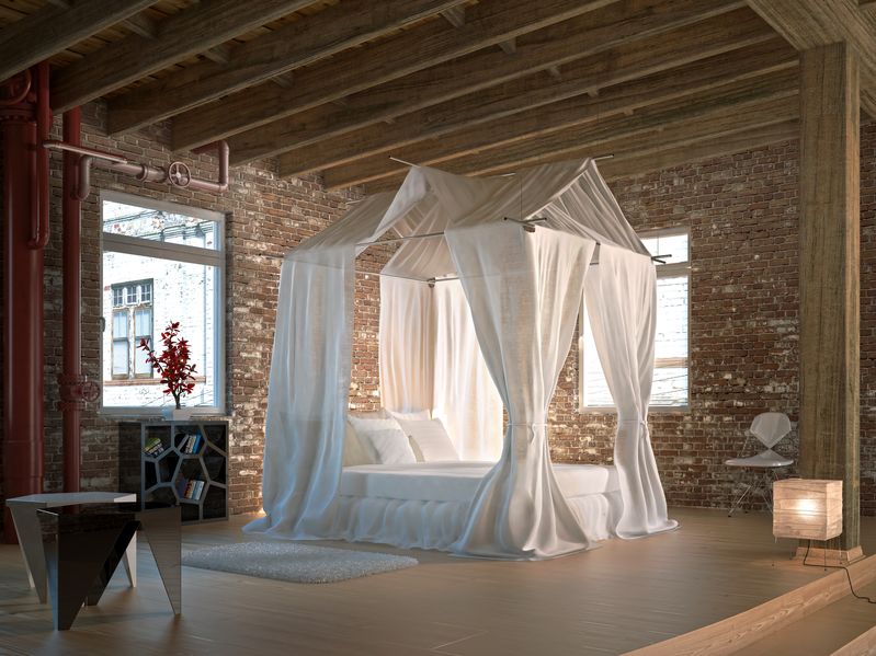 emf bed canopy